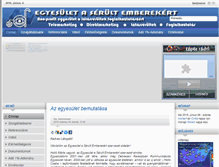 Tablet Screenshot of egyse.hu